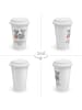 Mr. & Mrs. Panda Tumbler Koala Familie mit Spruch in Weiß