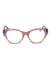 Ana Hickmann Damen Optische Fassungen Katzenauge Rose