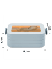 Mr. & Mrs. Panda MEPAL Bentobox Robbe Lachen Design ohne Spruch in Blau Pastell