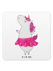 Mr. & Mrs. Panda Coaster Einhorn Ballerina ohne Spruch in Weiß