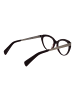 Yohji Yamamoto Unisex Optische Fassungen Katzenauge Lila