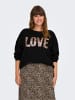 ONLY Carmakoma Sweatshirt in Black