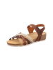 Brako Keilsandalen für Damen in braun
