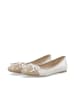 Bianco Ballerinas in Off White Nougat