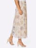WITT WEIDEN Rock in ecru-hortensie-bedruckt