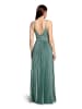 Vera Mont Chiffonkleid mit V-Ausschnitt in Cloudy Sky