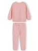 Minoti 2-tlg Langarmshirt & Hose NOSFLEECE102 in graumeliert