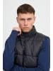 BLEND Steppweste BHVest 20717468 moderne Weste mit Patch in Schwarz