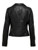 ONLY Jacke ONLGEMMA FAUX LEATHER BIKER OTW in Schwarz