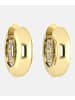 Ethische Diamanten Ohrringe aus 375 Gelbgold mit Lab Grown Diamant