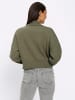 Heine Strickjacke in khaki-meliert