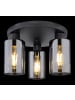 Globo lighting Deckenleuchte "HADERA" in black
