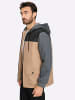 WITT WEIDEN Blousonjacke in camel-anthrazit-meliert