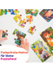 MAGNIKON Puzzle ab 3, Waldtiere, Kinderpuzzle 61 Teile, 10 Puzzles