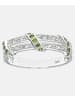 Diamant L'éternel Eternity-Ring aus 375 Weißgold mit Diamant gedreht