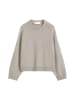 Pullover regular in Stone Taupe Melange