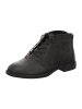 Think! Schnürstiefelette in schwarz