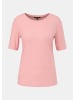 comma T-Shirt kurzarm in Pink