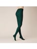 Kunert Feinstrumpfhose Velvet 40 semi-blickdicht matt-schimmernd in Night-Green