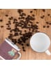 Mr. & Mrs. Panda Camping Emaille Tasse Brautjungfern Party mit S... in Kaffa Coffee