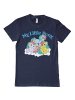T-Shirt "Washed T-Shirt" in Blau