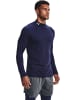 Under Armour Longsleeve "ColdGear Fitted Mock" in Blau