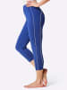 Plantin Leggings 3/4-lang in royalblau + marine