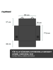 FLUFFINO Kofferraumschutz 104x77,5cm dunkelgrau  grau