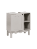 Beliani Waschbeckenunterschrank PENON in Beige - (W) 60 x (H) 64 x (L) 30 cm