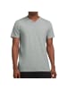 Jack and Jones 1er Pack JJESPLIT Neck Tee SS in Grau