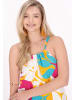 IZIA Women Dress in yellow multicolor