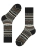 Burlington Socken Snow Isle in Black