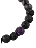 KUZZOI Armband 925 Sterling Silber in Schwarz