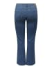 ONLY Carmakoma Flared fit jeans in Medium Blue Denim