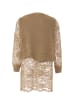 paino Damen Strickpullover in Taupe