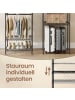 SONGMICS Kleiderständer Dalten in Schwarz - (B)174 x (H)178 x (T)40 cm