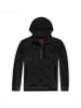 Vintage Industries Fleecejacke/Fleecepullover in Schwarz