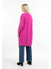 IZIA Damen Long Cardigan in Pink