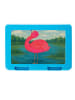 Mr. & Mrs. Panda Lunchbox Flamingo Stolz Design ohne Spruch in Weiß