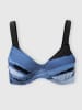 WITT WEIDEN Bikini in schwarz-jeansblau