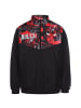 NEW ERA Trainingsjacke AOP Panel in schwarz / rot