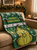 The Grinch The Grinch Fleecedecke Merry Grinchmas Kuscheldecke 130 x 170 cm in grün