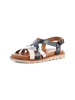 Camel Active Sandale mit Lederfußbett in Navyblau