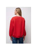 Street One Sweatshirt in Racing Red