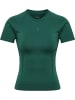 Hummel T-Shirt Hmlflow Multisport Damen in BISTRO GREEN