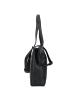 Plevier Power Shopper Tasche Leder 31 cm Laptopfach in schwarz