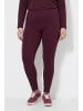 Ulla Popken Leggings in burgunder