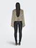 ONLY Kunstfell Jacke in Silver Sage