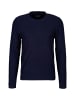 Replay Wollpullover Rundhalsausschnitt in blau