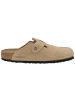 Birkenstock Clogs Boston Wire Buckle Nubukleder normal in beige